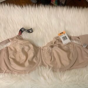 Paris nude lace minimizer bra